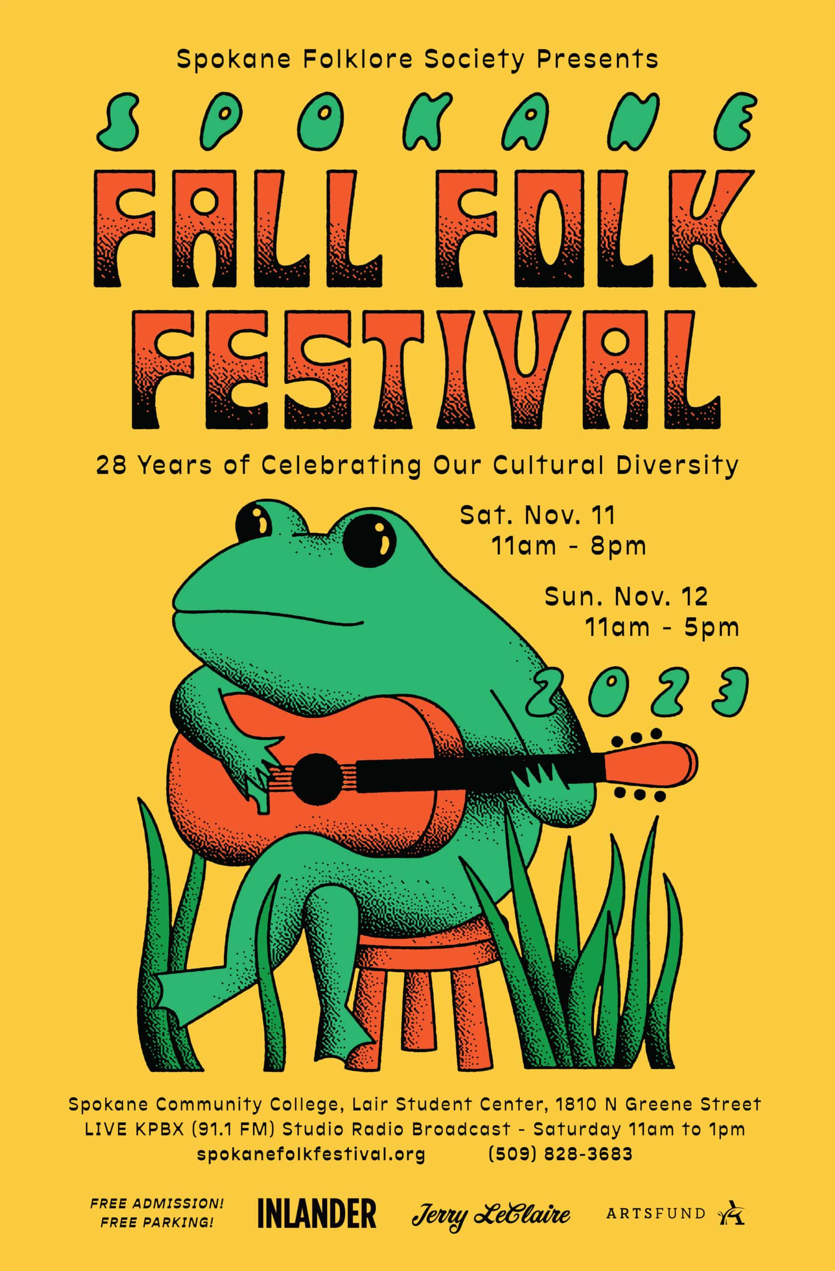 Spokane Fall Folk Festival 2023